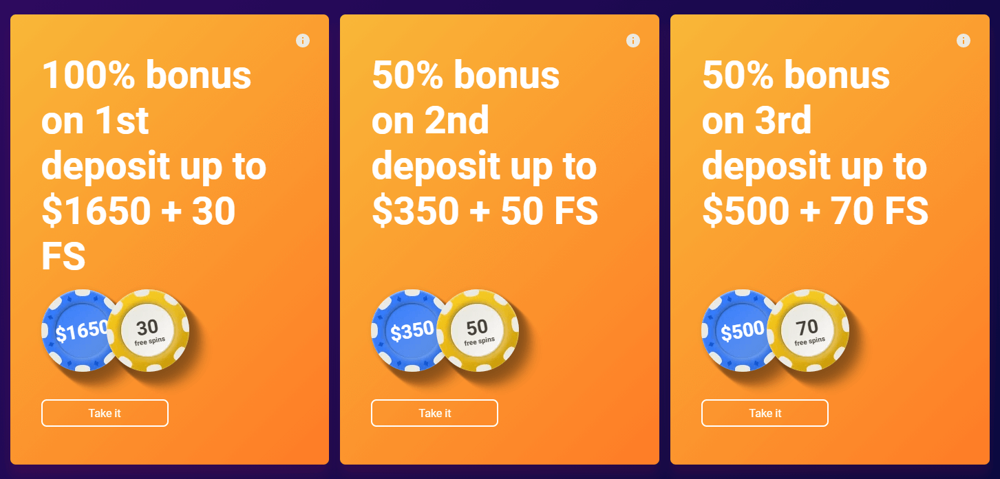 Volta Casino-da xoş gəldin bonusları